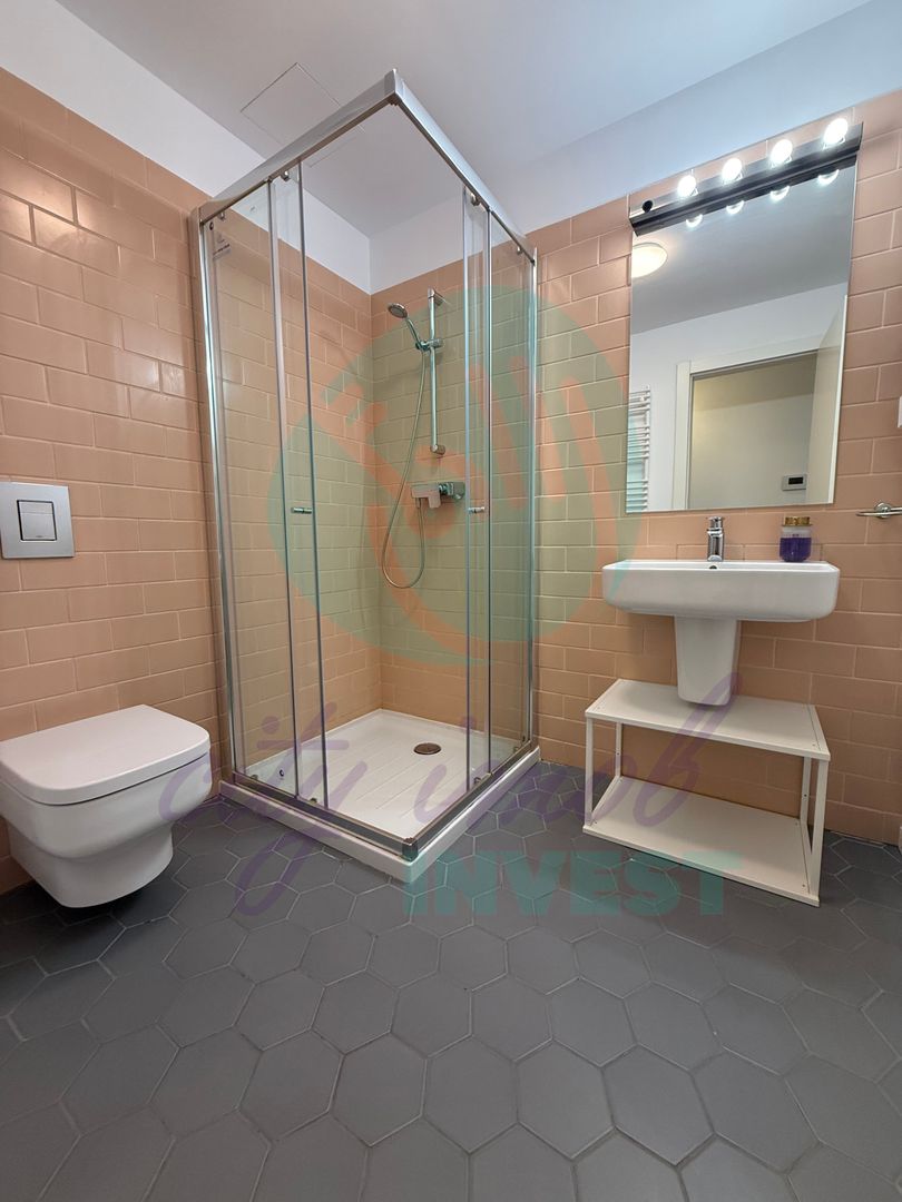 Apartament cu 2 camere, tip duplex, cu design industrial și personalitate - Poză 15