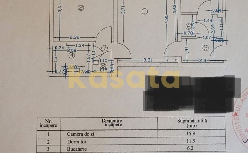 2 Camere DE RENOVAT | Drumul Taberei | Metrou Parc Drumul Taberei - Schiță 14