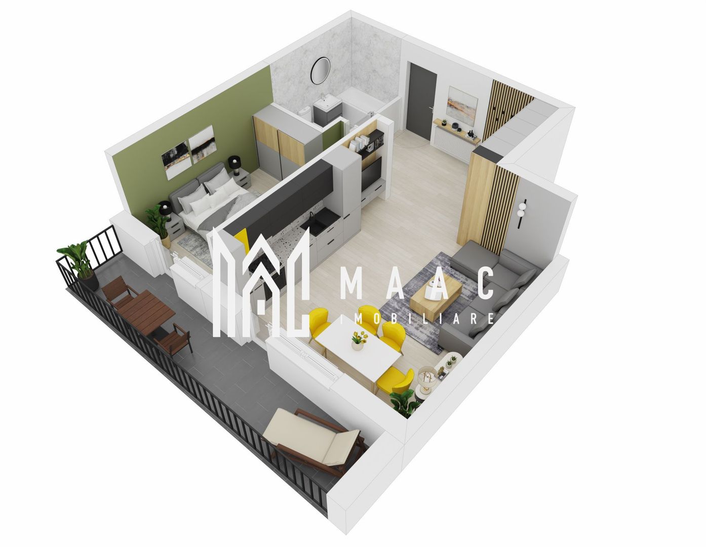 Apartament 2 Camere I Sibiu I Doamna Stanca I Balcon I Parcare Inclusă - Poză 3