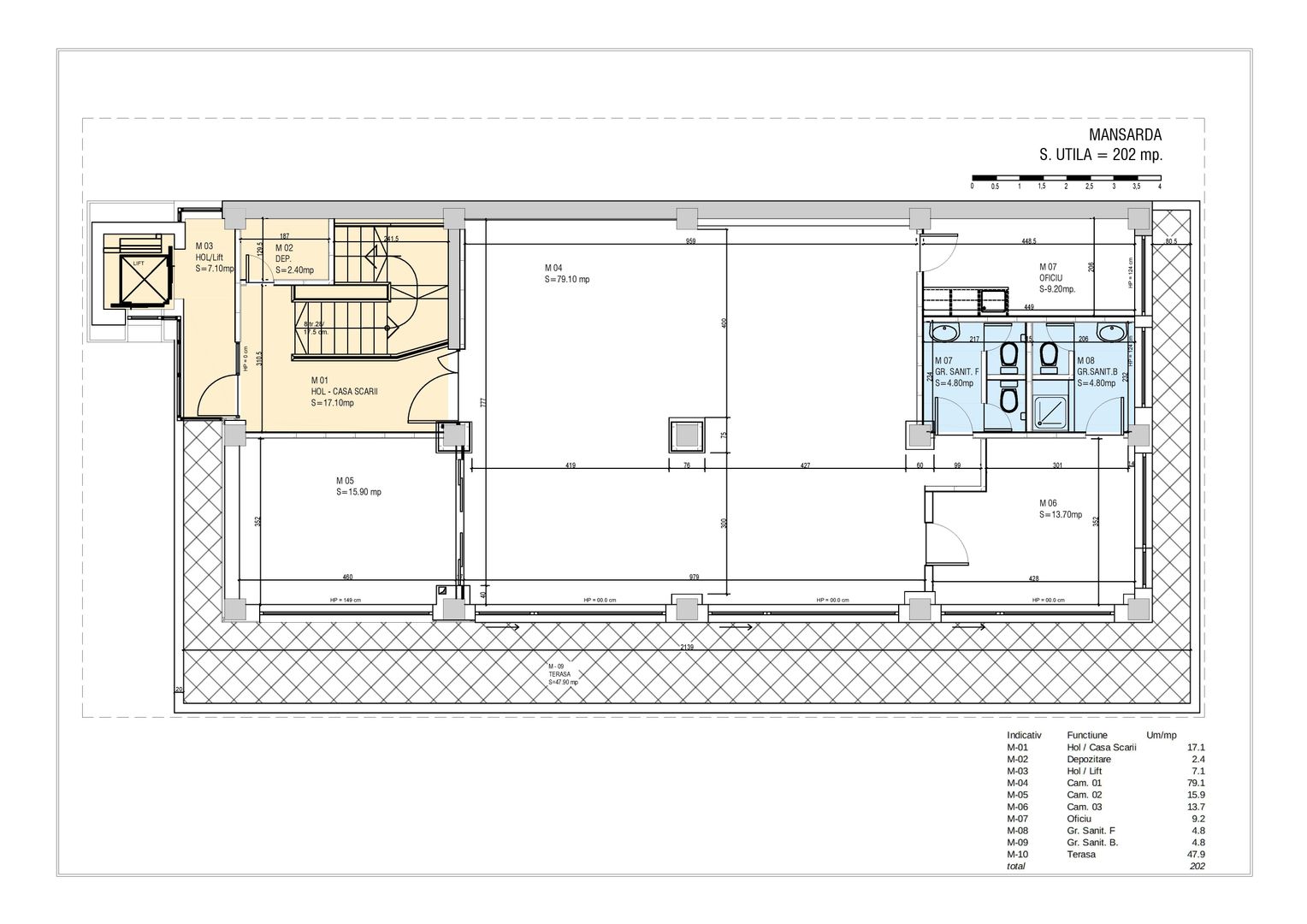Barbu Vacarescu Lacul Tei, Spatiu birouri, Opanez nr. 12 comision 0% - Schiță 18