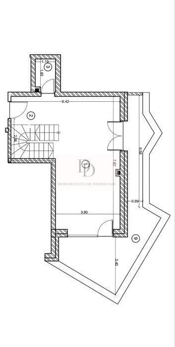 Penthouse Premium pe 2 niveluri | 79,5 mp + Terasă 20 mp | Bună Ziua - Schiță 7