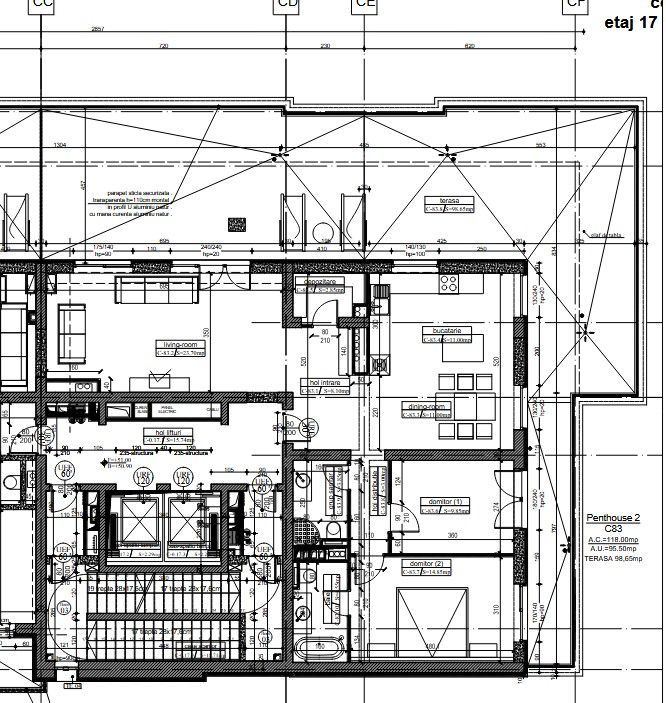 Penthouse 3 camere I Mihai Bravu I metrou - Poză 14