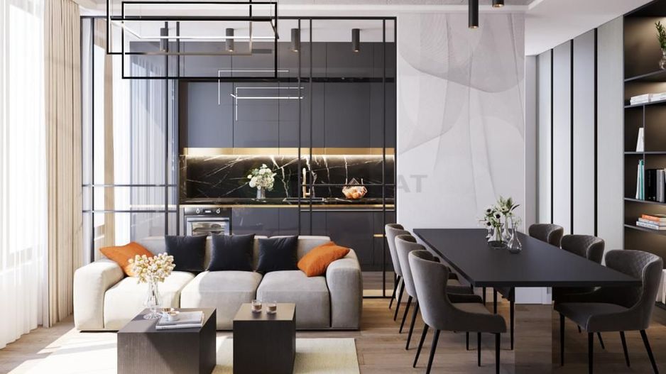 Apartament 3 camere parter | Grădină + terasă 32 mp | PIPERA CONCEPT II | Lux | - Poză 12