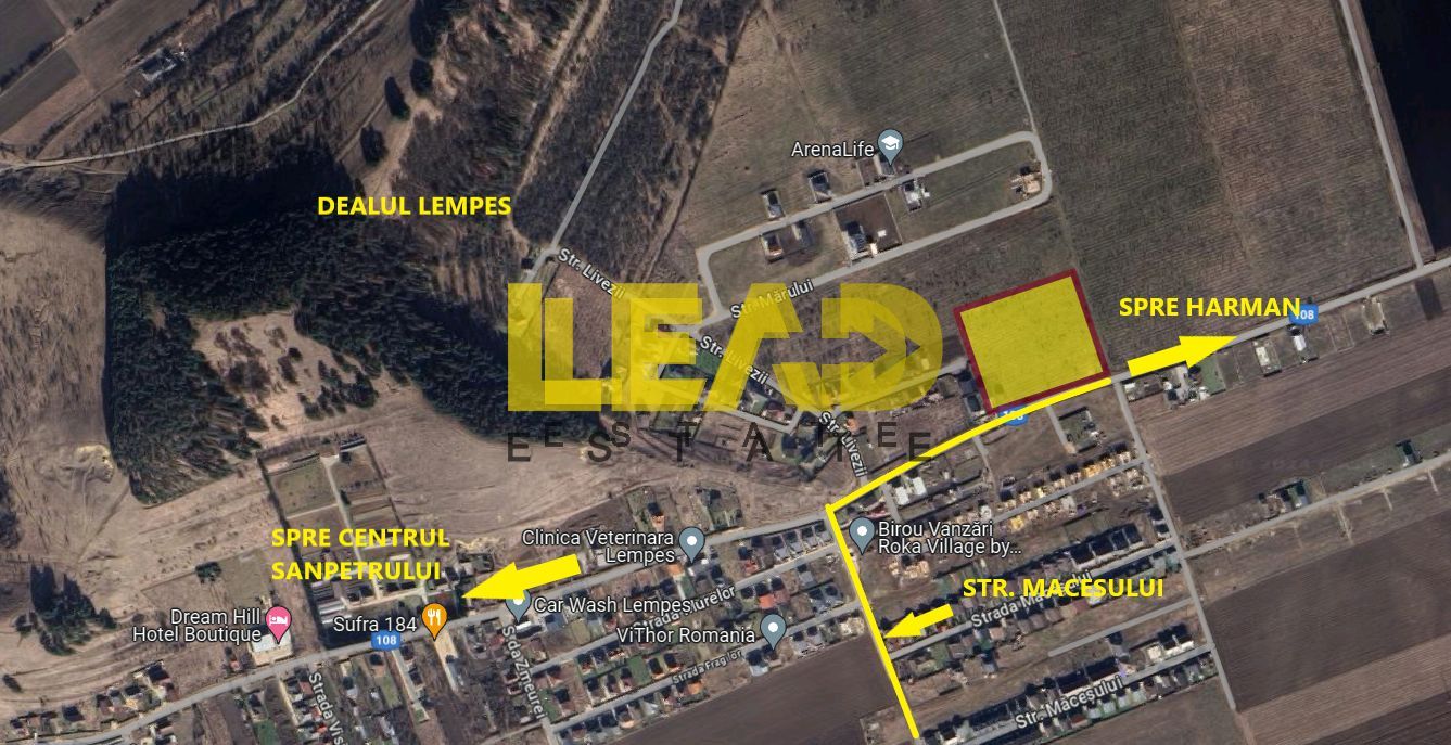 Teren intravilan, 545 mp, langa Lempes, inca 4 loturi! - Poză 4
