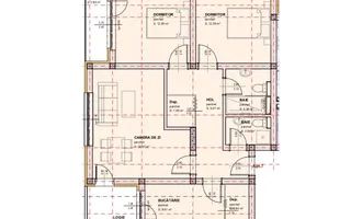 Apartament 3 camere si doua balcoane - Selimbar, Sibiu - Schiță 11