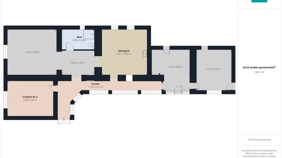 Casă cu teren de 2.134 mp în Sântana | 5 camere - Poză 15