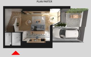 Casa 3 camere + loc de parcare de vanzare - Poză 6