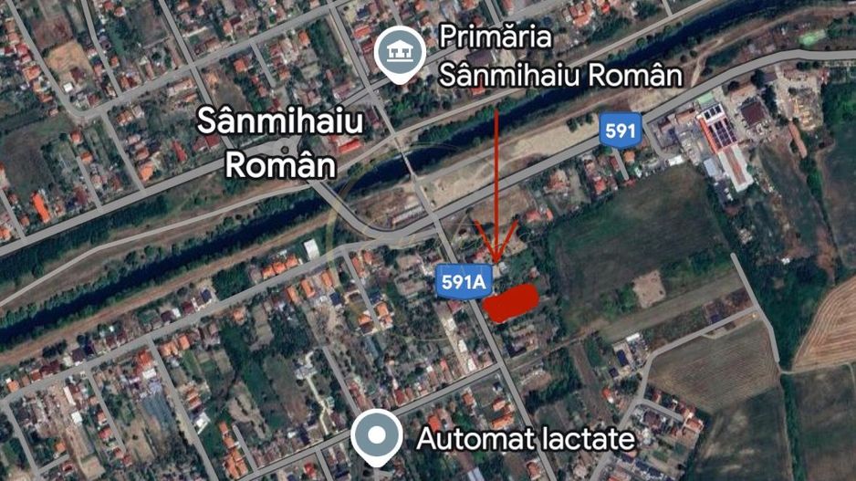 COMISON 0% | Teren intravilan - Sanmihaiul Român - Poză 3