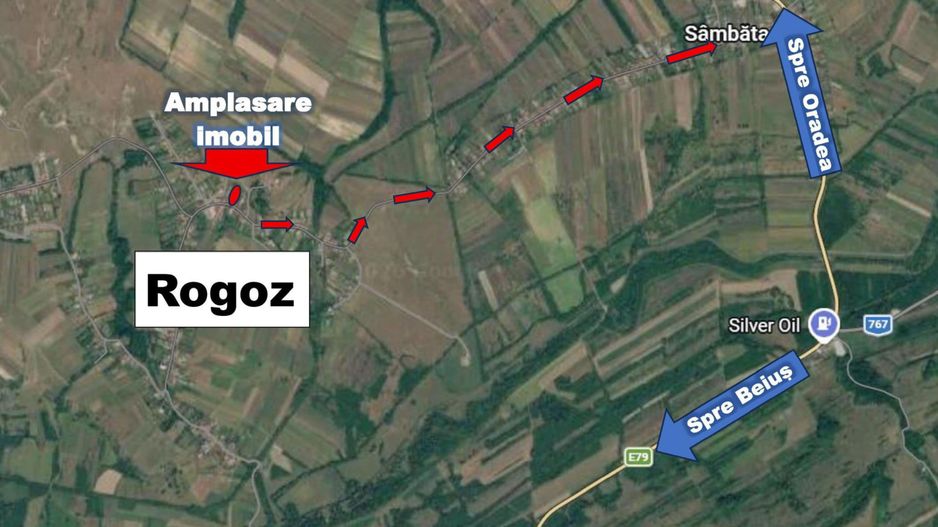 Casa la tara in Rogoz, Bihor, teren 1427 mp, acces auto - Vanzare - Poză 12