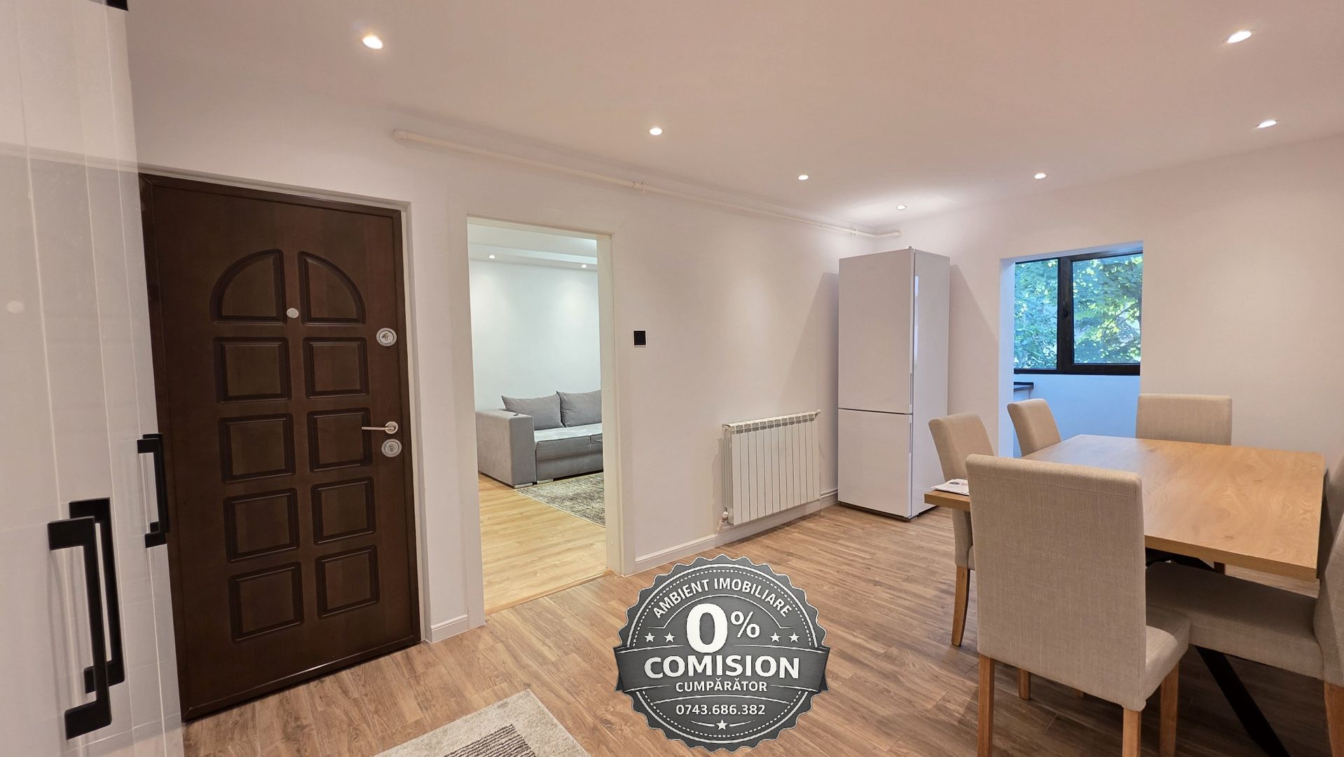 Apartament 2 camere, etaj 1, RENOVAT, mobilat și utilat, VASLUI - zona CARTIER; - Poză 4