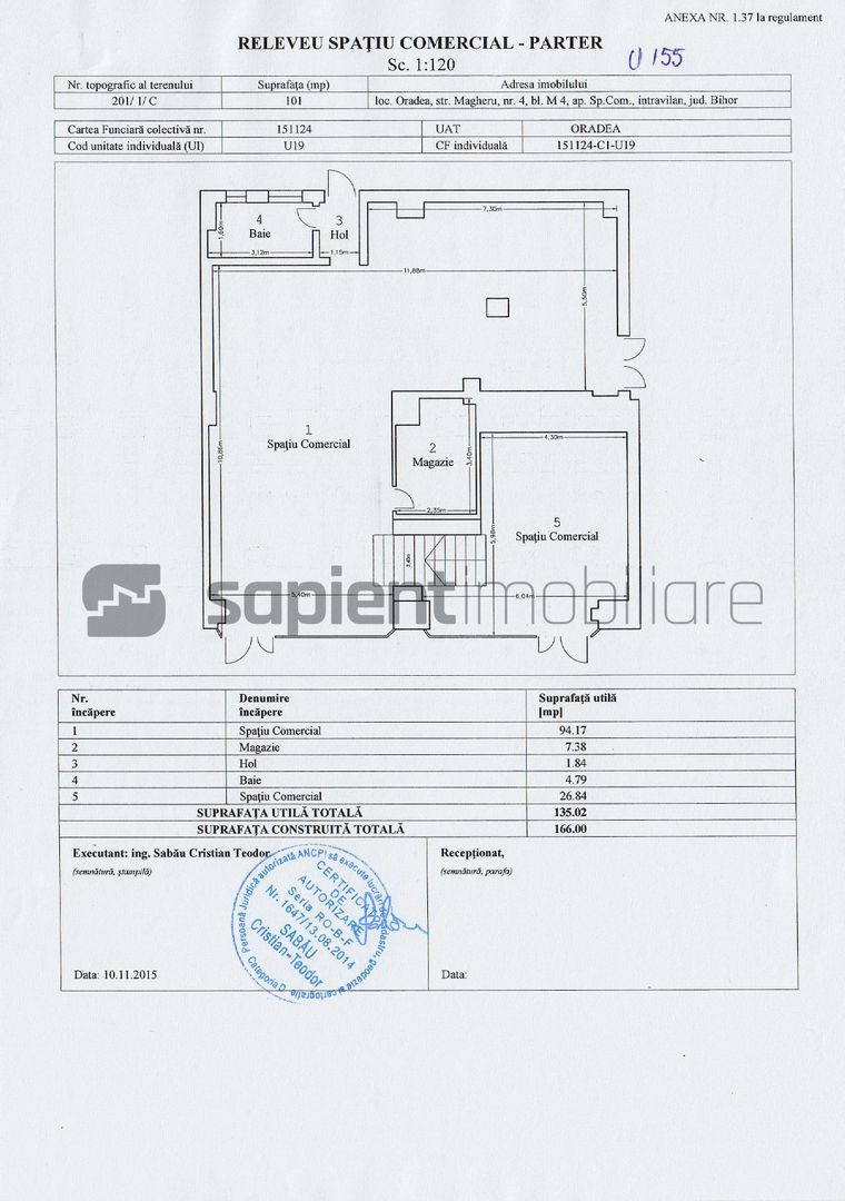 Sapient | Spațiu comercial central _ Bd. Magheru, Oradea - Schiță 16