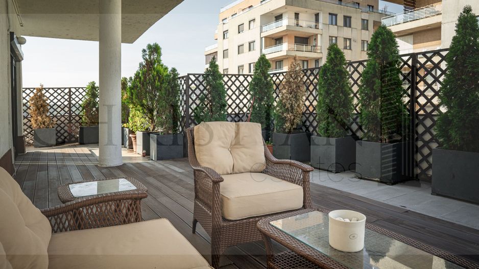 Exquisite Penthouse for Rent – Herastrau Area, Sector 1 - Poză 1