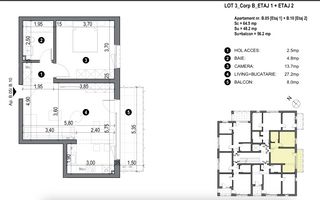 Apartment bloc nou cu lift si loc de parcare inclus - Poză 2