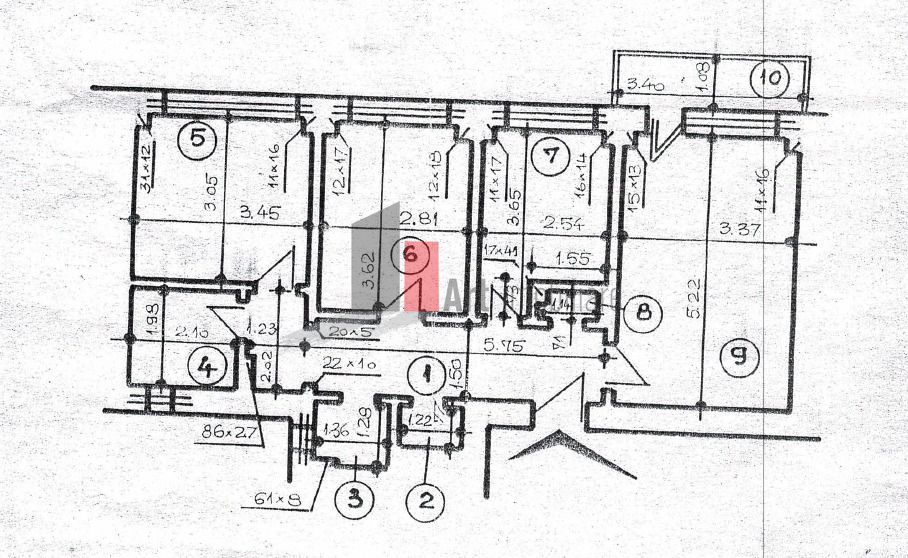 Apartament 3 camere bd. Chisinau/Basarabia - Poză 1