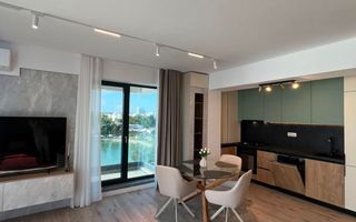 Apartament 2 camere Mamaia | Vedere frontală la lac | mobilat modern - Poză 6
