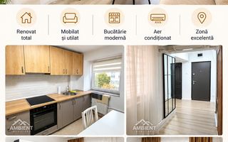 Apartament cu 2 camere, renovat, mobilat și utilat, VASLUI - zona AUROCOR-GARA; - Poză 1