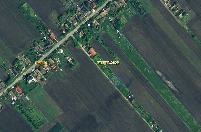 Investitie Teren Intravilan, Loc de casa proiect inclus, Iratosu Arad - Poză 2
