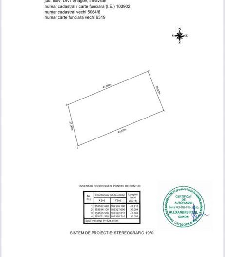 Lot 800 mp teren Ciofliceni Snagov - Poză 3