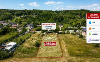 TEREN INTRAVILAN 960 mp, VASLUI zona BRODOC; - Poză 3