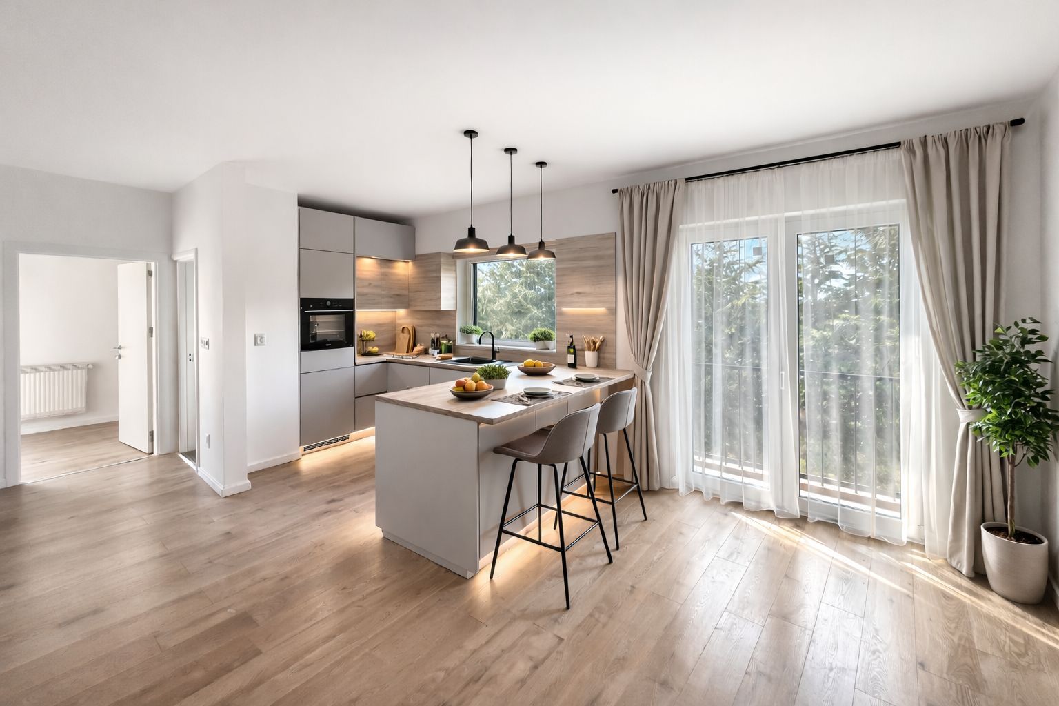 Apartament+loc de parcare subteran inclus in pret! comision0% - Poză 2