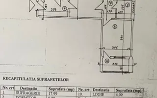 Apartament 3 camere Valea Ialomitei, Romancierilor, Drumul Taberei - Schiță 17