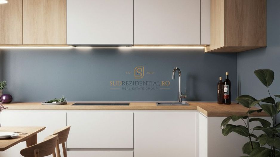 Apartament cu 2 camere, decomandat, imobil nou chiar langa metrou - Poză 3