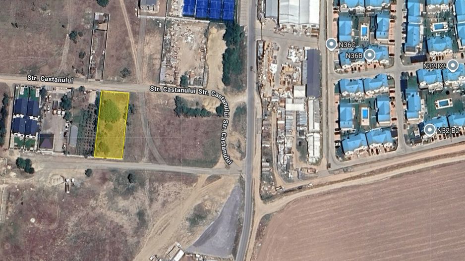 Tunari , teren intravilan, 1500 mp in vecinatatea Cosmopolis - Poză 2