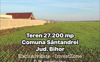 27.200 mp comuna Santandrei - Bihor - Oradea - Poză 1