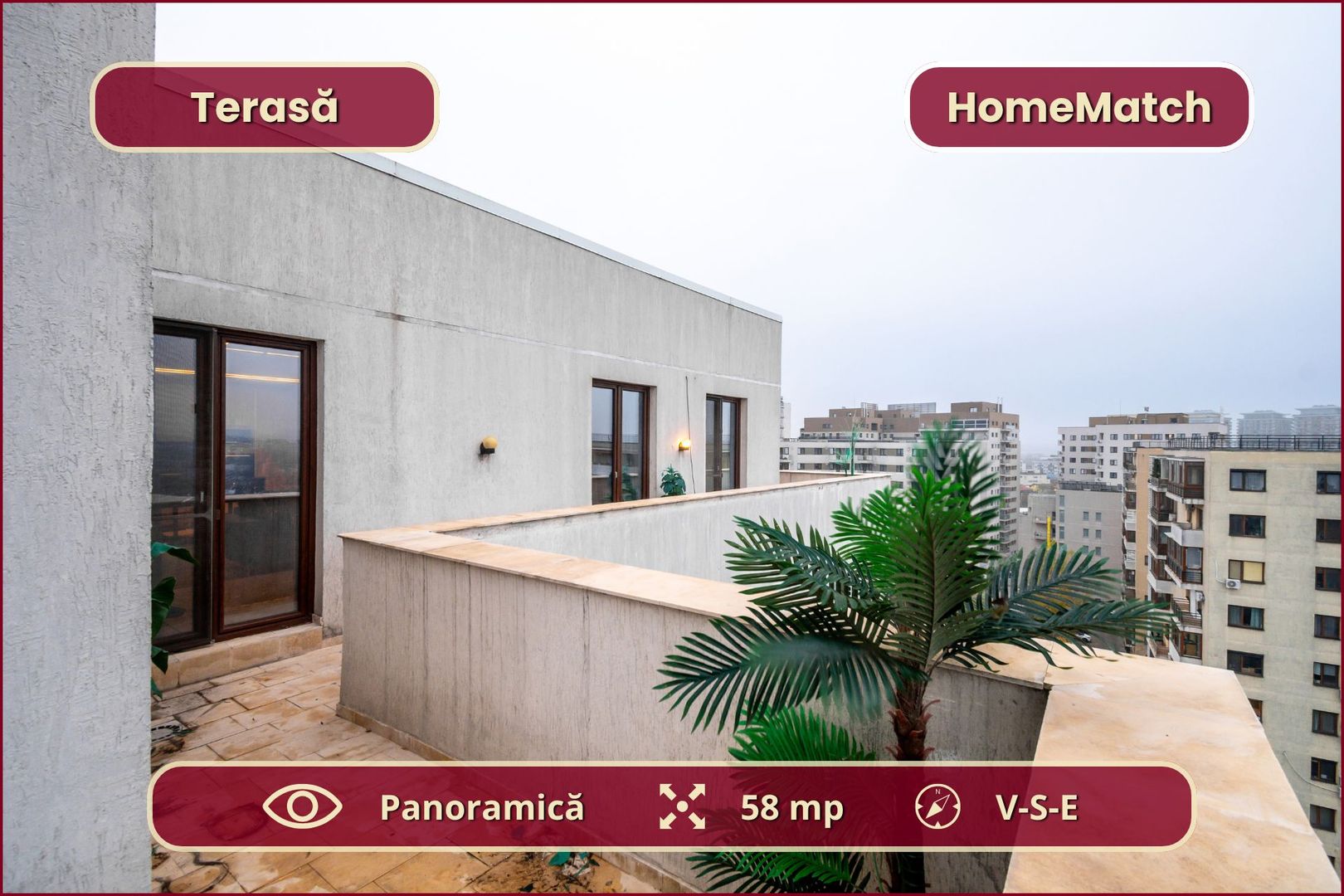 Penthouse || 3 camere || Comision 0% - Poză 5