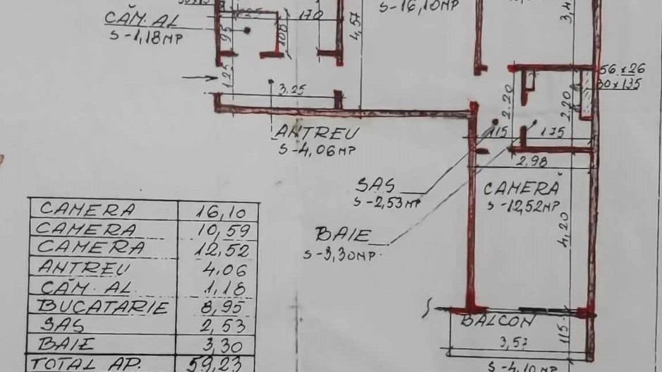 | Apartament cu 3 camere de vanzare | Cartierul Grigorescu | Etaj 1| - Poză 2