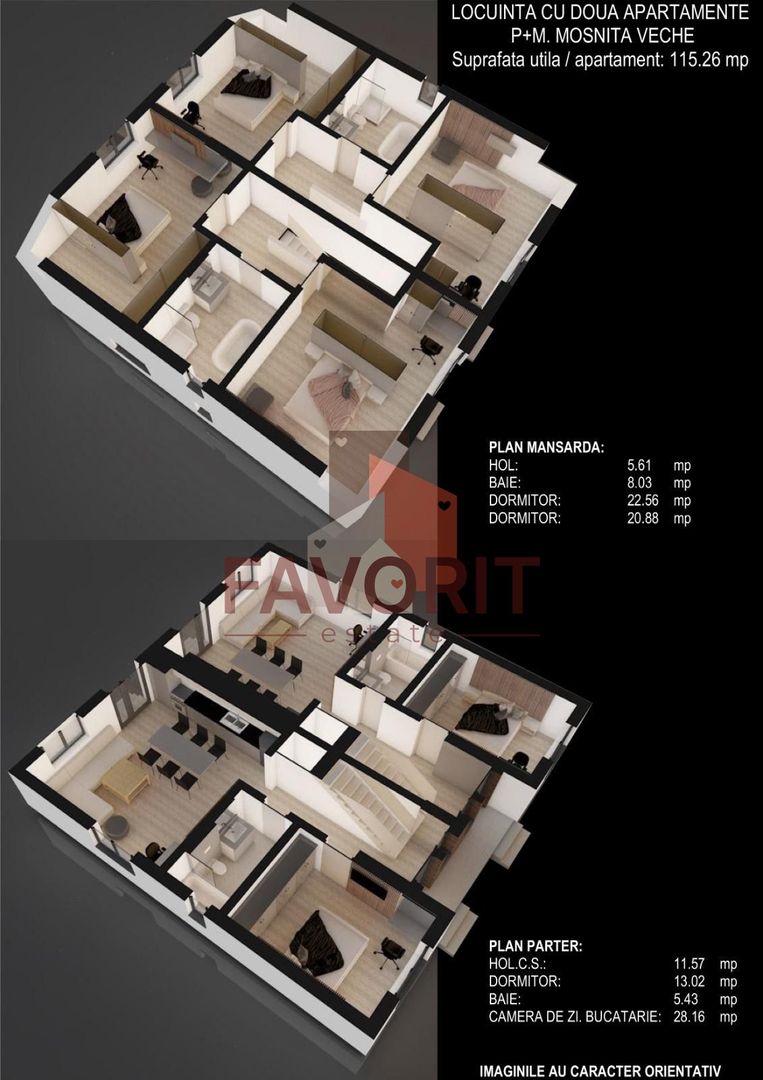 Duplex in Mosnita | Langa Lidl 2 | La asfalt | Toate utilitatile - Poză 21