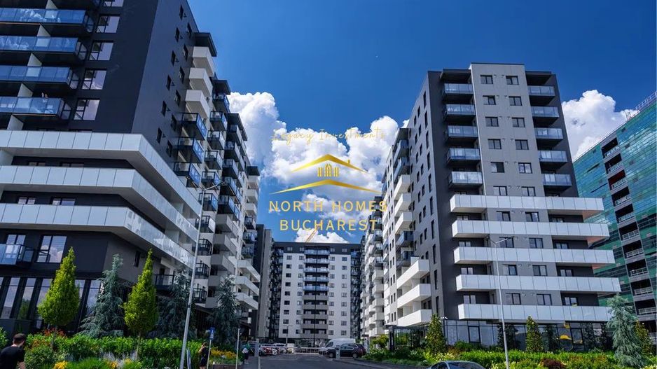 Apartament de 3 camere si 2 bai cu garaj subteran - Cortina North - Poză 2