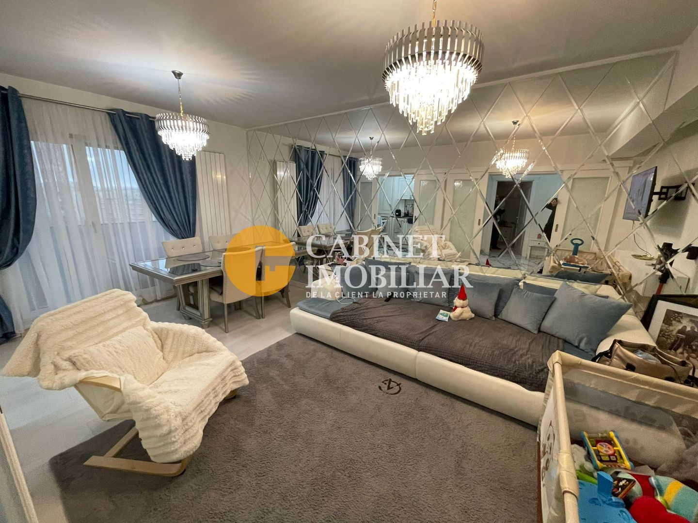 Tatarasi bloc INTABULAT 2 camere Decomandat - etaj intermediar - 68mp mobilat - Poză 2