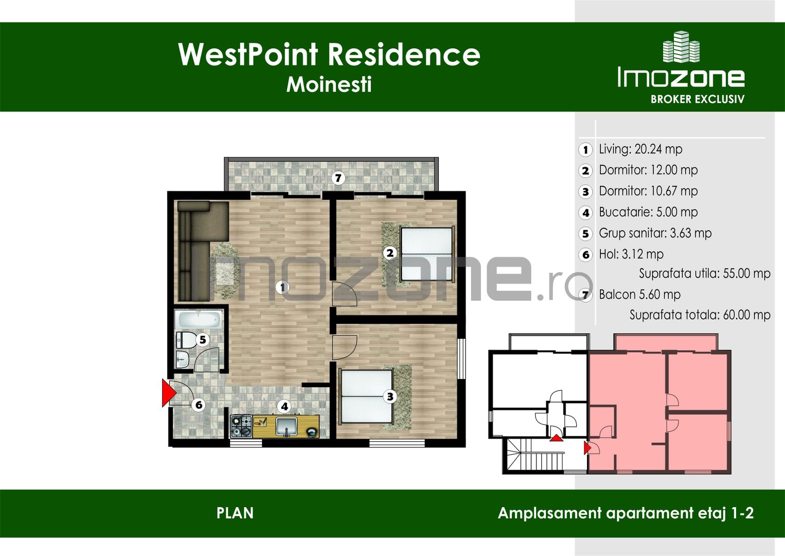 WestPoint  Residence - Moinesti - Schiță 19