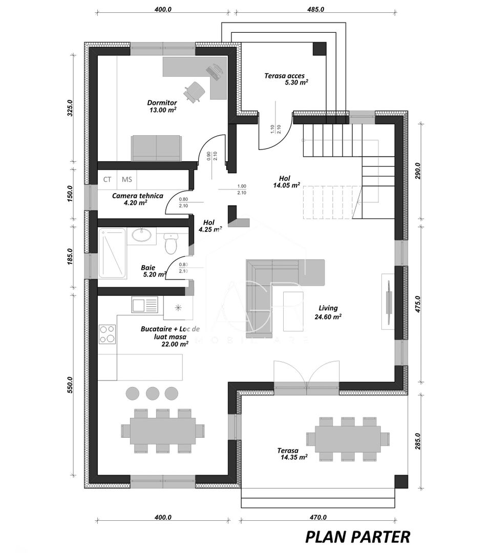 Vila cu 5 camere, P+1E, Paulesti - Poză 4