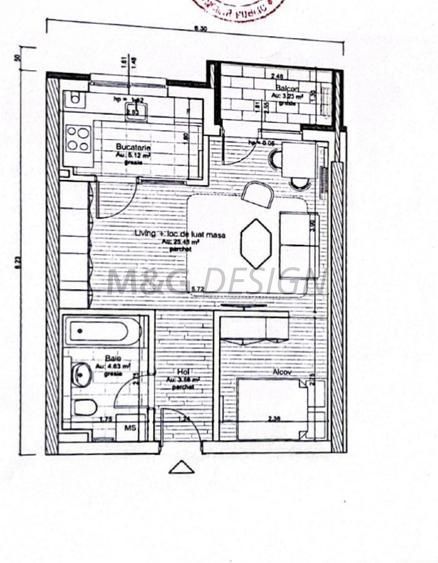 Apartament 1 camera zona centrala bloc nou - Poză 5
