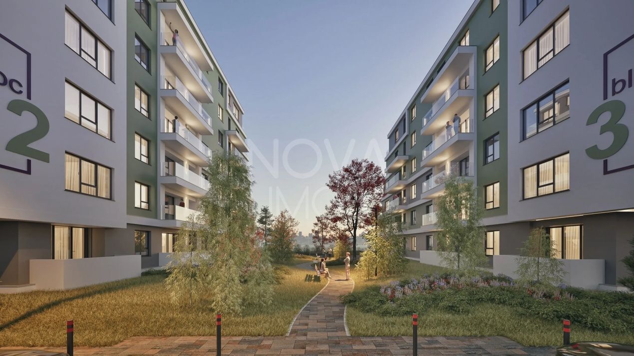 Apartament 3 camere, etaj intermediar, ansamblu nou Calea Surii Mici - Poză 4