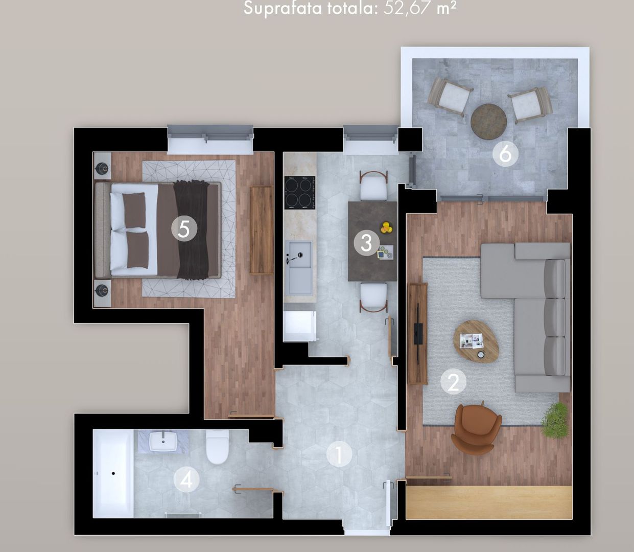 Apartament 2 cam. dec. ideal locuința sau investiție - Poză 1