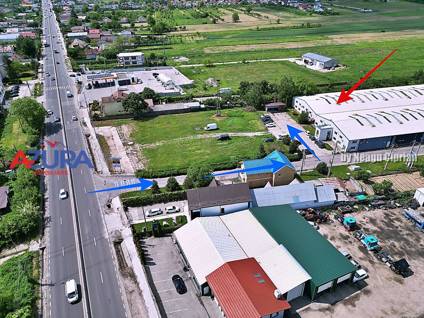 Hala industrială– 1.800 mp + birouri 400 mp | DN73, Maracineni - Poză 3