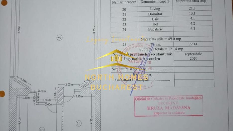 Apartament de vanzare 2 camere + TERASA -THE ADDRESS -Barbu Vacarescu - Poză 3