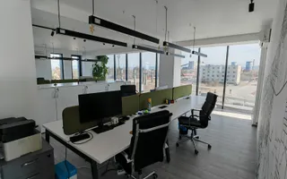 190 mp,Spatiu de Birouri/ Call Center/IT, Fitness,2280 euro/luna - Poză 14