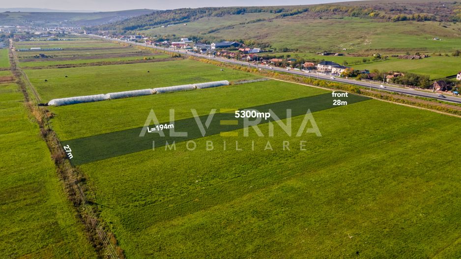 COMISION 0% - Teren intravilan - 5300mp - DN1C - Jucu de Mijloc - Poză 4