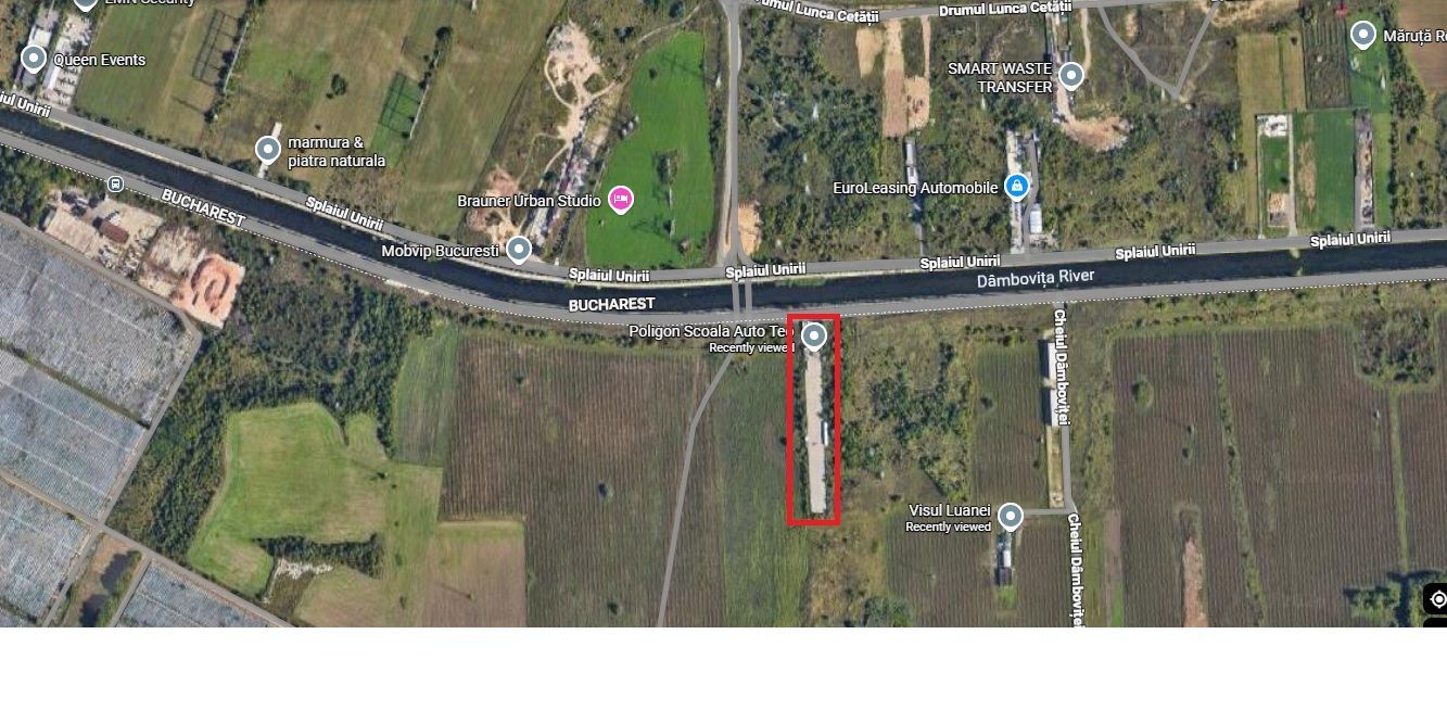 Teren de Inchiriat Splaiul Unirii Imprejmuit Utilitati Oportunitate - Poză 1