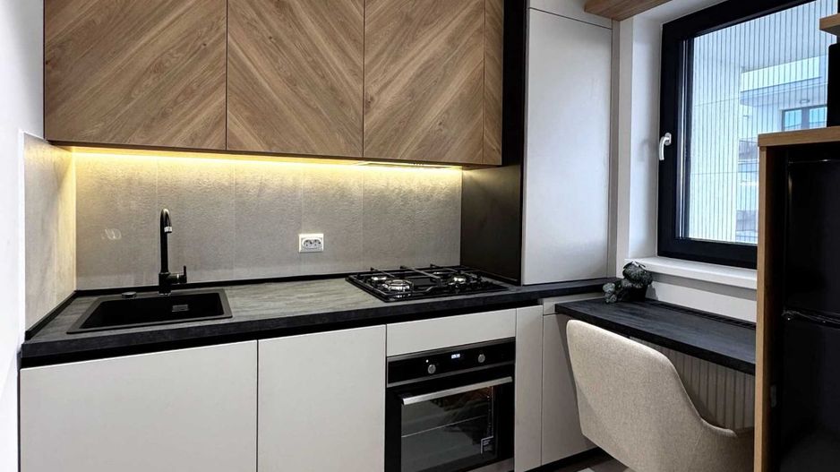 GARSONIERA HILS BRAUNER, BUCATARIE INCHISA, PARCARE, COMISION 0% - Poză 7