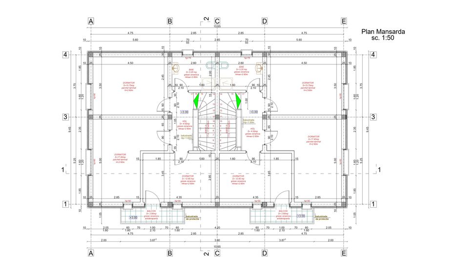 COMISION 0%, Duplex 4 Camere,  POD, 110MP,  270MP Teren, Mosnita Noua - Poză 15