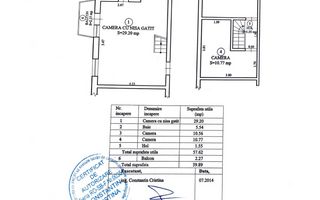 Aparatament 3 camere Zona V.Milea - mansarda - Poză 8