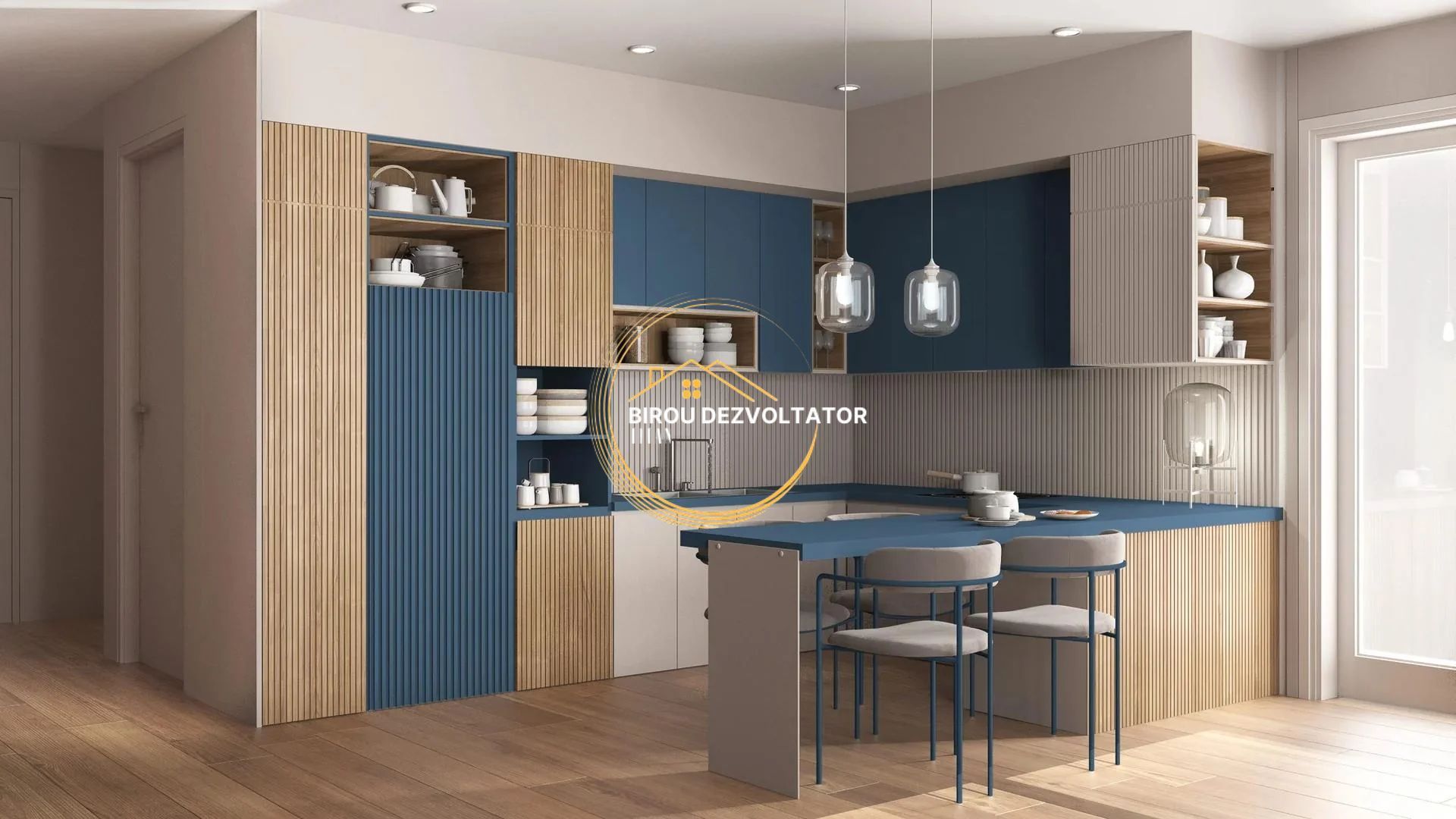 Ansamblu modern Decomandat Parcare bonus Titan pallady ikea Parc stb - Poză 4