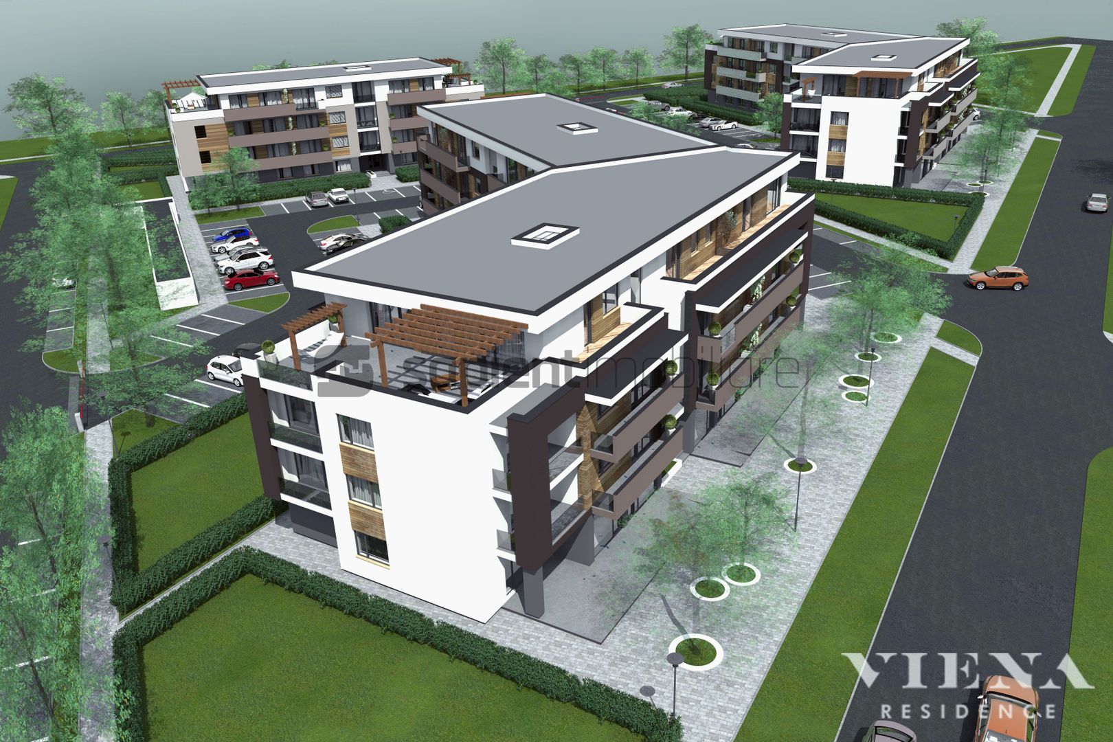 Viena Residence | Teren cu A.C. pentru locuințe colective P+2E+R - Poză 6