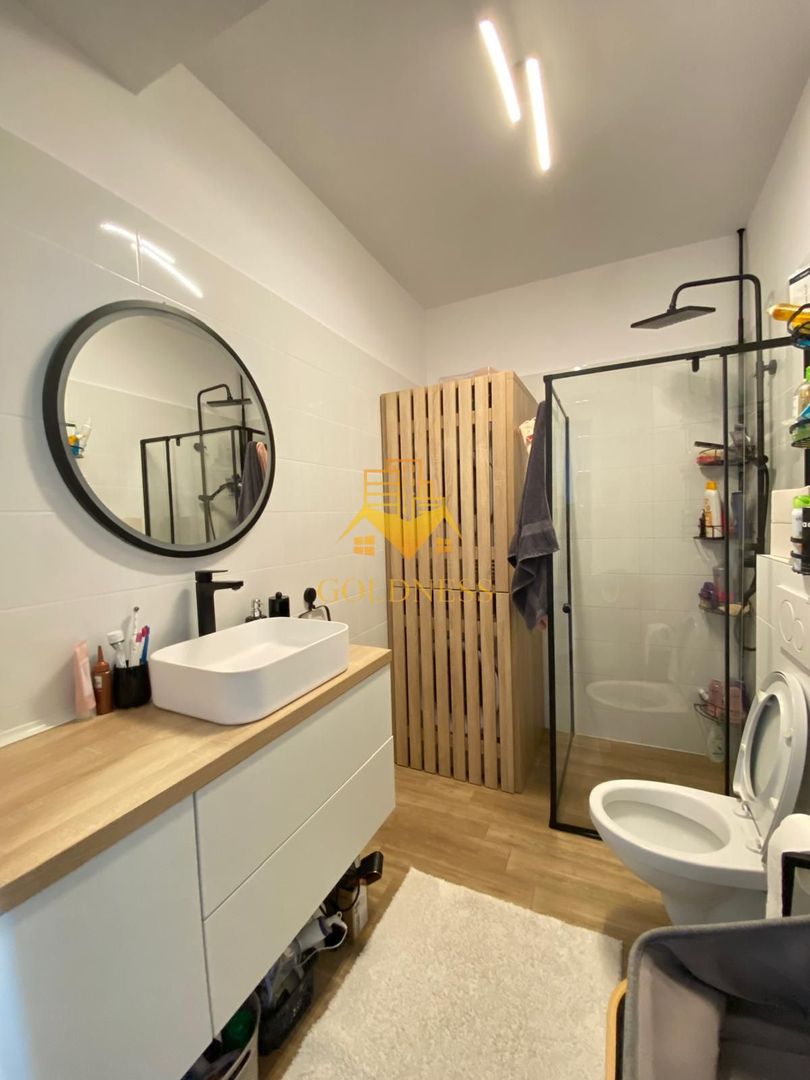 ZONA PREMIUM! AP RENOVAT! 2 camere deco, 57 mp, Plopilor, et 3/4 , sud - Poză 8