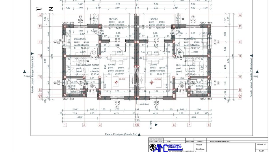Casa duplex cu 3 camere de vanzare, Selimbar, Sibiu - Schiță 17